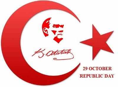 29 October Republic Day.